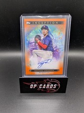 NAOYUKI UWASAWA 2024 TOPPS INCEPTION ORANGE AUTOGRAPH /25 FREE SHIPPING