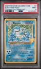 Blastoise-Holo 2 - Celebrations Classic Collection Classic Coll-Base Set PSA 9