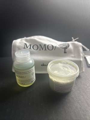 Davines MOMO Shampoo & Conditioner 75 ml 2.5 fl. Oz each With Travel Bag