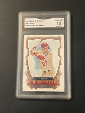 2013 Topps Allen & Ginter Across the Years Mike Trout #ATY-MT Graded Gem Mint 10