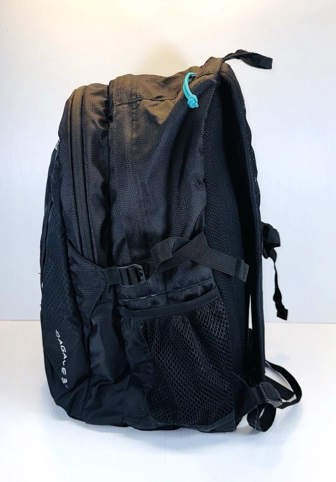 JanSport Agave 32 Mochila Negra Bolso para Laptop para Senderismo Aire Libre Escuela - Usada en Excelente Condición Foto 3 de 4