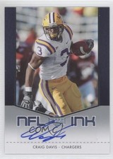 2007 Upper Deck NFL Ink Craig Davis #NFLI-CD Auto 0c2