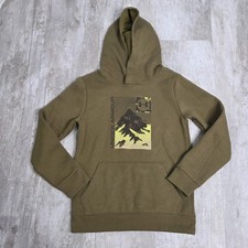 Under Armour Youth green Pullover Hoodie Sweatshirt Size Medium