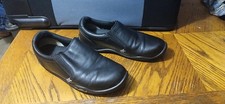 KURU Shoes Womens 8 Kivi Clog Black Slip On Loafer Orthopedic