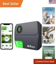 Smart Sprinkler Controller with 2.4GHz WiFi - Effortless App Control 4 Zones