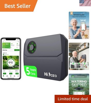 Smart Sprinkler Controller with 2.4GHz WiFi - Effortless App Control 4 Zones
