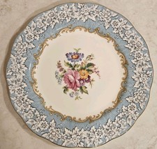 Royal Albert Enchantment Dessert Salad Plate Bone China England 8" 1950 Gold