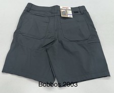 Wrangler Men's Cargo Work Secure Zip Pocket Utility Shorts, Gray, Size 30