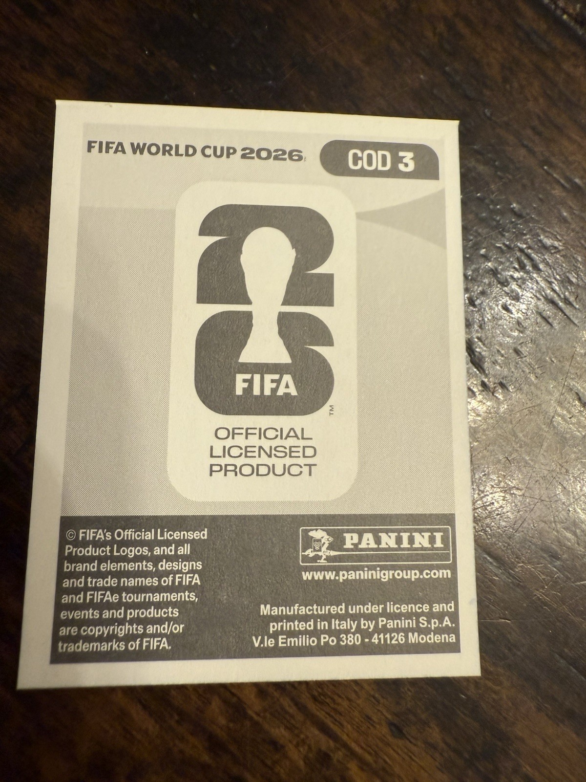 2026 Panini FIFA World Cup Sticker Aaron Wan-Bissaka #COD 3 - Congo DR ...