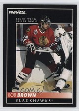 1992-93 Pinnacle Canadian Rob Brown #331 0a4