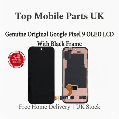 Für Google Pixel 9 G2YBB Original Original OLED Display Ersatz Schwarz Rahmen UK