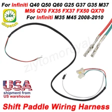 US Paddle Shifter Wiring Harness for Infiniti Q50 Q60 G37 FX35 M37 M56 FX37 FX50