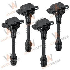 4x Z&uuml;ndspule F&uuml;r Nissan Pulsar QG18DE N16 1.8L 07/2003-01/2006 Sedan Hatch