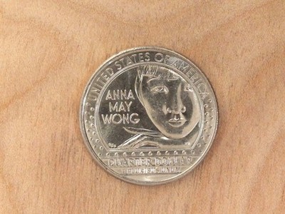 2022 D Anna May Wong American Women Quarter Actual Coin # 4