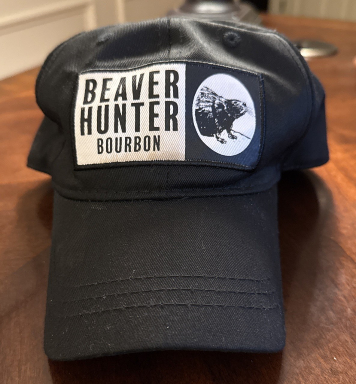 Beaver Hunter Bourbon Black Infinity Snapback Adj… - image 1