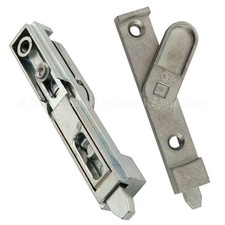 Finger Operated Small Shoot Bolt Locks Set Universal French Door Security UPVC