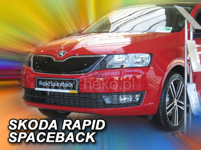 SKODA Rapid / Spaceback 4/5d 2012- (upper grille) HEKO Winter Grille Cover
