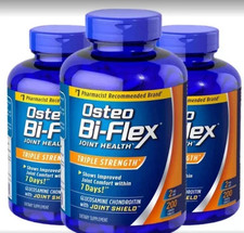Pack - Of 3 Osteo Bi-Flex Triple Strength 200 Tablets Joint Support Exp 2028