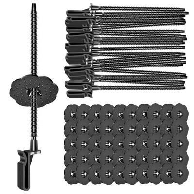 Futrpow Solar Panel Bird Critter Guard Fasteners 50 Sets Clips Nylon Durable