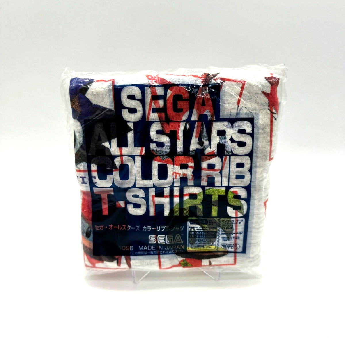 Vintage Sega Allstars 1996 Sonic the Fighters T-Shirt Japanese