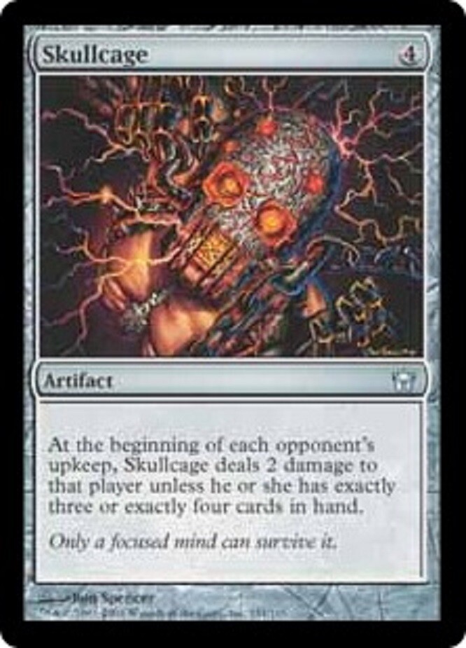 MTG 1x Skullcage 5DN Fifth Dawn Card Magic The Gathering NM Pauper