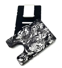 Credit Card Holder/Wallet, RFID Protection, Tiger Pattern