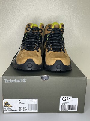 Men's Timberland Solar Ridge GTX GoreTex Hiker Boots Wheat Nubuck