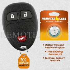 New Replacement Keyless Entry Remote Key Fob Clicker for HHR Express GM 15777636