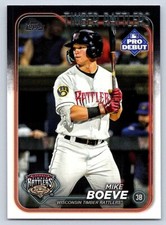 MIKE BOEVE  TIMBER RATTLERS  2024 TOPPS PRO DEBUT #PD-73