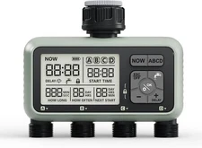 Smart Sprinkler Timer Programmable Water Timer for Garden Irrigation Auto 4 Zone