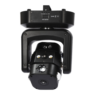 Rotating Moving Head Light with 8 LED RGBW, DMX Control for Parties