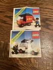Lot Of 2 Vintage 1983 Legoland Policeman 6623 & Delivery Truck 6624 Instructions