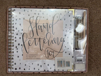 Hand Lettering 101: A Step-by-Step Calligraphy Workbook Set for Beginners NEW!!!