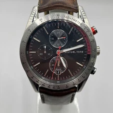 Michael Kors MK-8439 Men's Accelerator Chronograph Multifunction Watch- Working