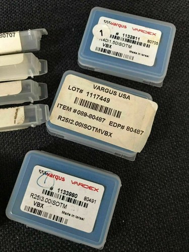 ONE (1) NEW VARDEX Vargus R40I2.00ISOTM VBX Carbide Threading Insert - Picture 2 of 7