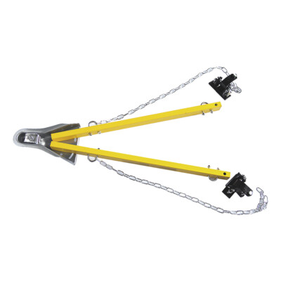 Adjustable Tow Bar 5500lbs W/Safety Chain 24" To 41" Wide For - Foto 3