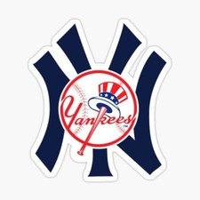 NY Yankees Vinyl Die Cut Sticker
