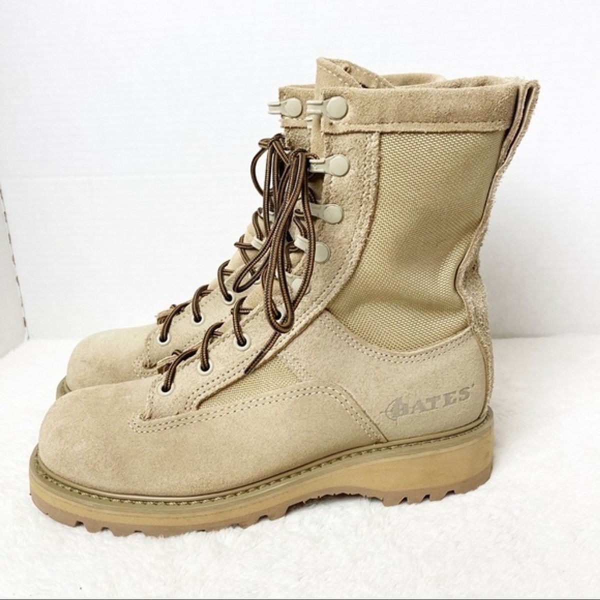 Bates gore-tex Military combat Boots khaki Bates Gore-Tex Military Combat Desert Tan Boots 03-D-0321  main image 3