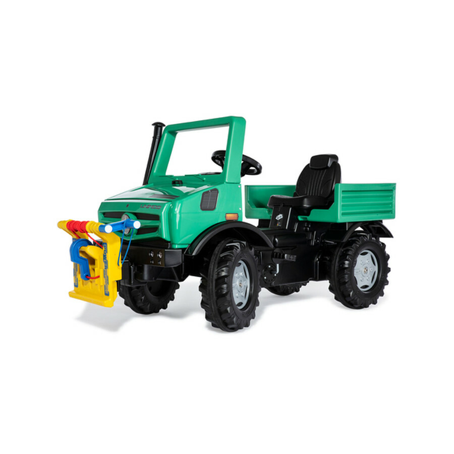 Rolly Toys Unisex Kinder Grün Tretfahrzeug "Rollyunimog Forst", Tretfahrzeuge, Kinderb:130cm H:73cm T:54cm, Inkl. Seilwinde, B:130cm H:73cm T:54cm - Image 3