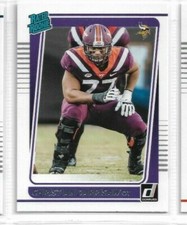 2021 Panini Donruss Christian Darrisaw Rated Rookie RC Card # 340