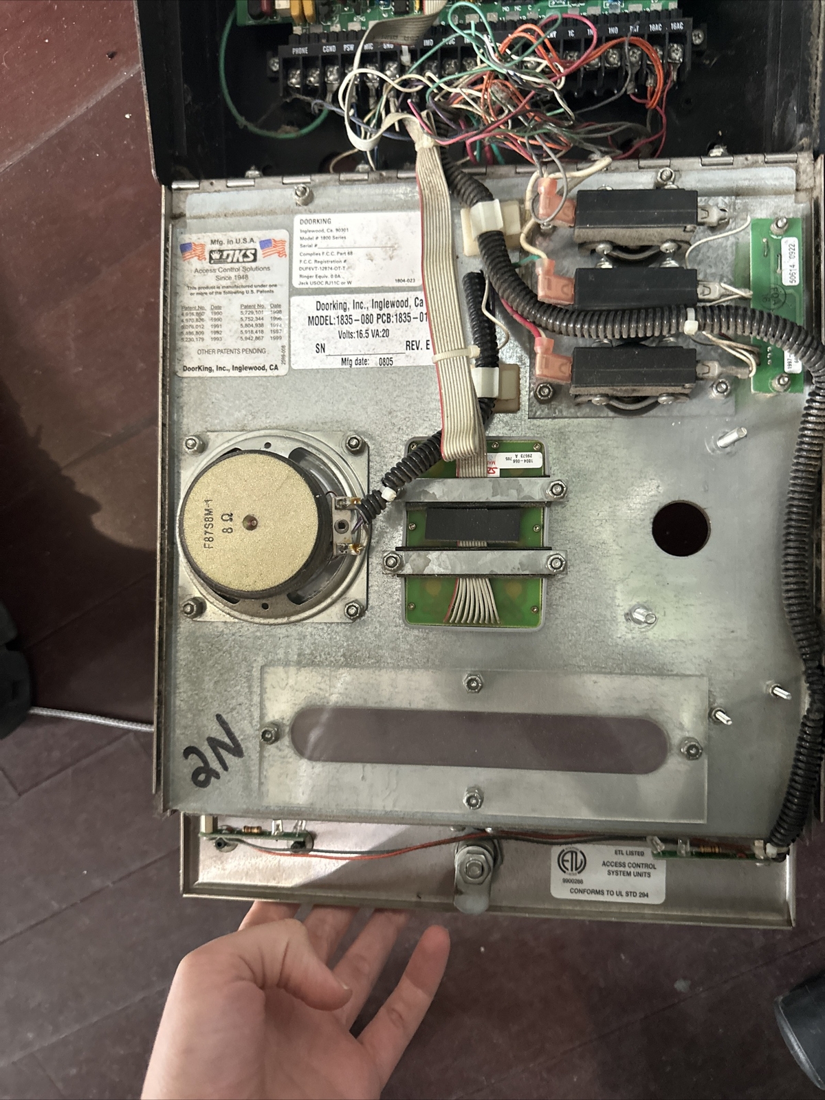 DoorKing 1835080 Phone Gate Door Entry Access Control System Used