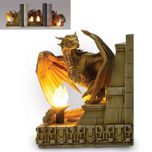 GAME OF THRONES Illuminated Sculptural Bookend Collection by Bradford Exchange - Picture 3 of 4