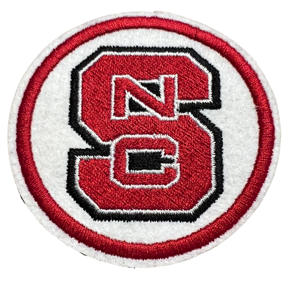 Parche para planchar sarga bordada/aparejos - NC State Wolfpack (NCSU) Foto 2 de 3
