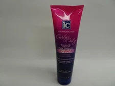 Fantasia IC Curly & Coily Co-Wash Black Castor Gentle Conditioning Cleanser 10oz