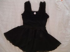 Ballerina - Little Stars black leotard Size:LC with Eurotard black skirt Size:XL