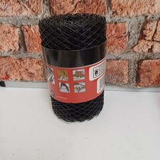Blackspur Gutter Mesh 16cm x 5m Leaf Guard Debris Protector Drain Pipe Cover DIY
