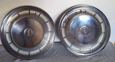 2 Ford Edsel Hubcaps 2 Ford Edsel Hubcaps