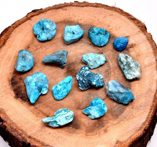 207.00Carat Lots of Natural Turquoise Rough Free Faceted Gemstone - Picture 3 of 4