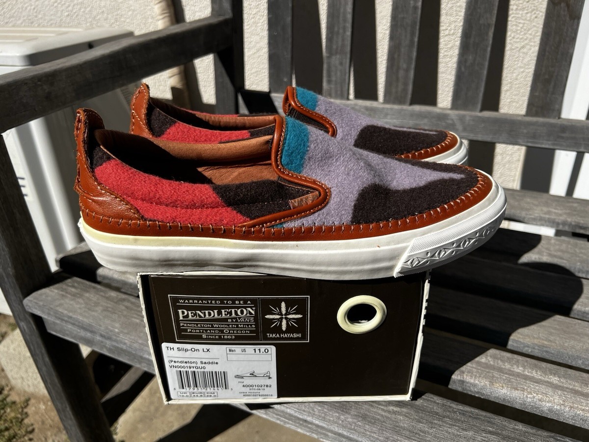バンズ　PENDLETON Vans x Pendleton Blue Aztec Tribal Classic Wool Skate Shoes Men's