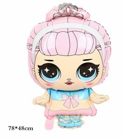 LOL Surprise! Diva Queen Folienballon Puppen Mädchen Girl Geburtstag Party Deko - Bild 6 von 16